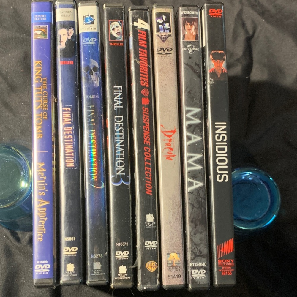 Horror and Thriller DVD Collection of 9